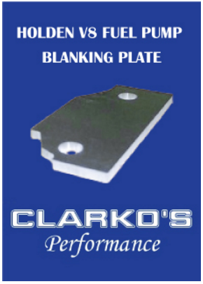 Holden 253/308 fuel blanking plate